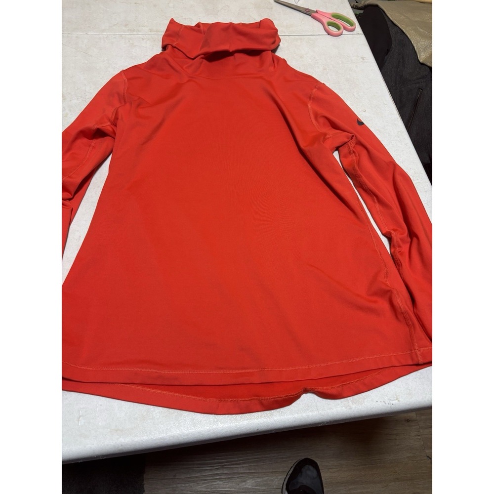 Nike Dri-Fit Therma Flex Turtleneck Pullover in‎ Red XL